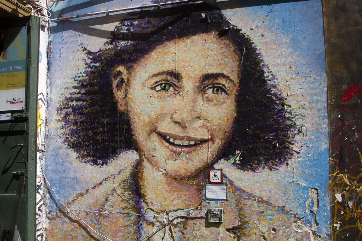 Anne Frank - Streetart Berlin