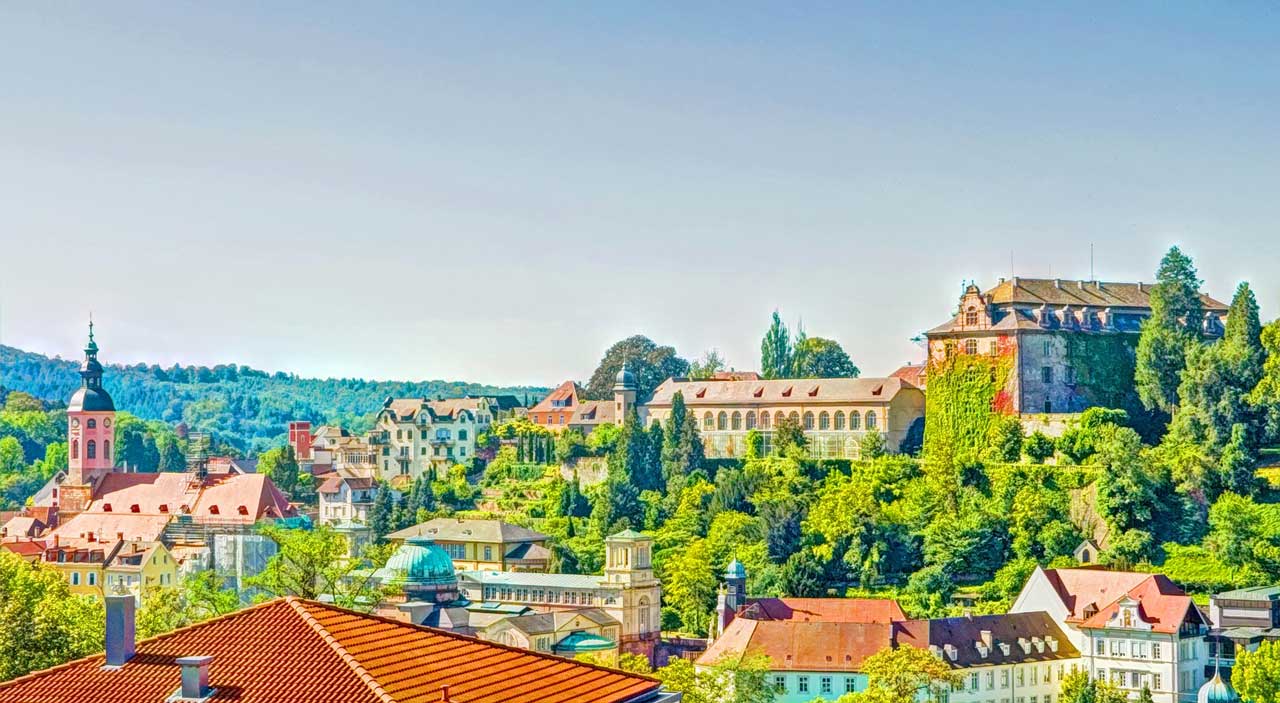 Panorama-Blick über Baden-Baden
