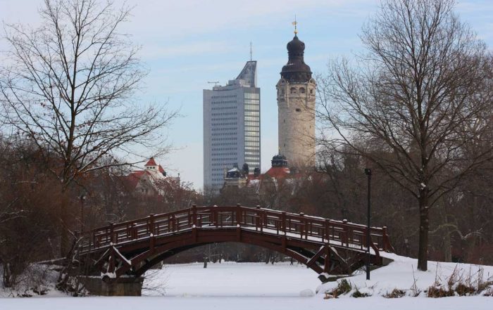 Leipzig im Winter