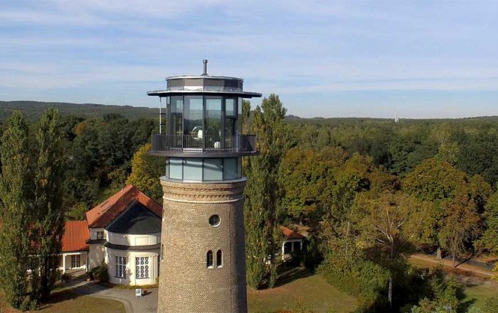 Wasserturm Bad Saarow, Außenansicht