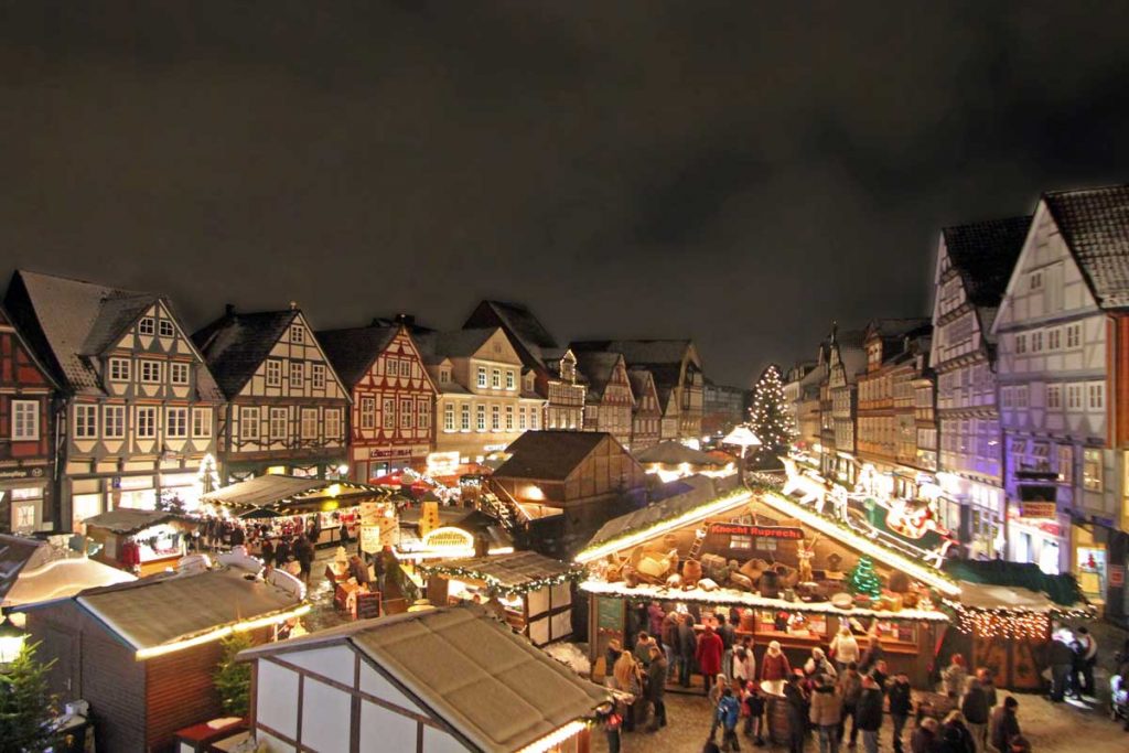 Weihnachtsmarkt Celle: Weihnachtsmärchen vor Fachwerkkulisse