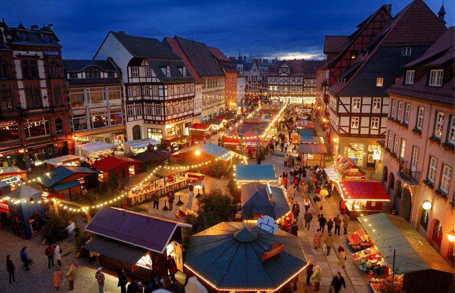Weihnachtsmarkt Quedlinburg | Mittelalterliches Flair