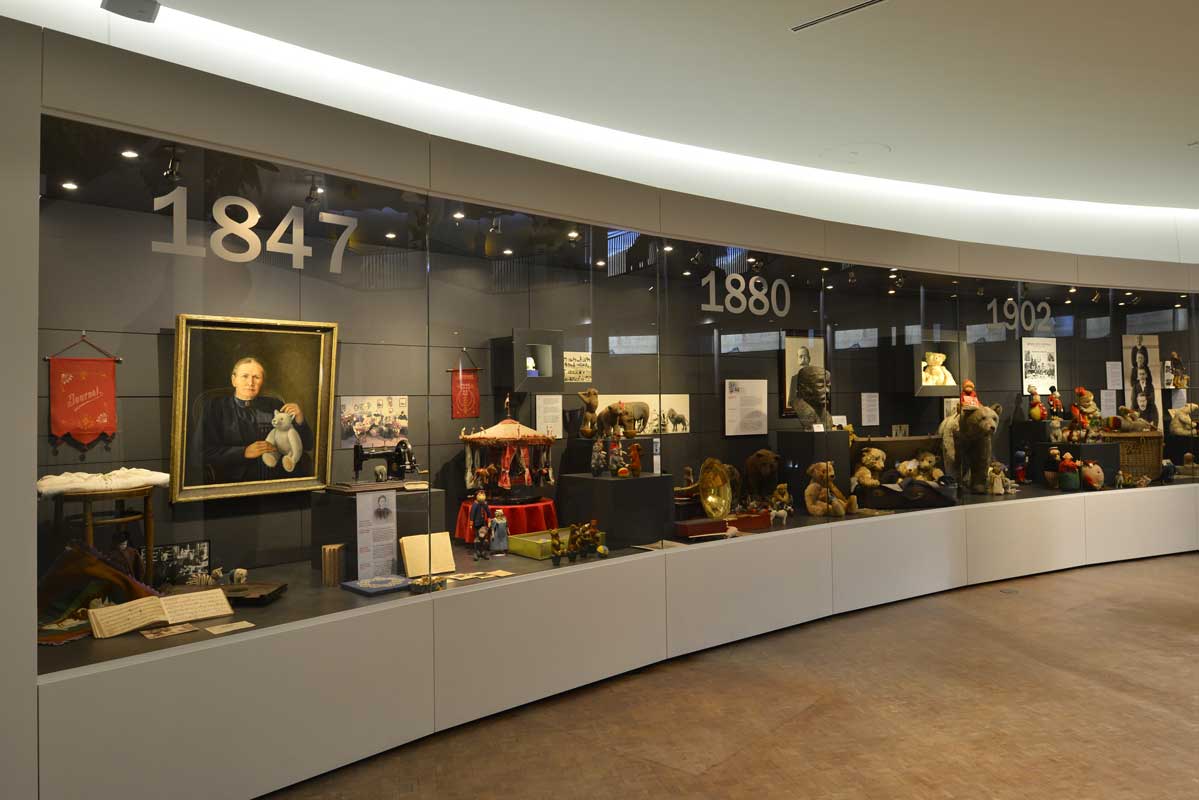 Ausstellung im Steiff Museum