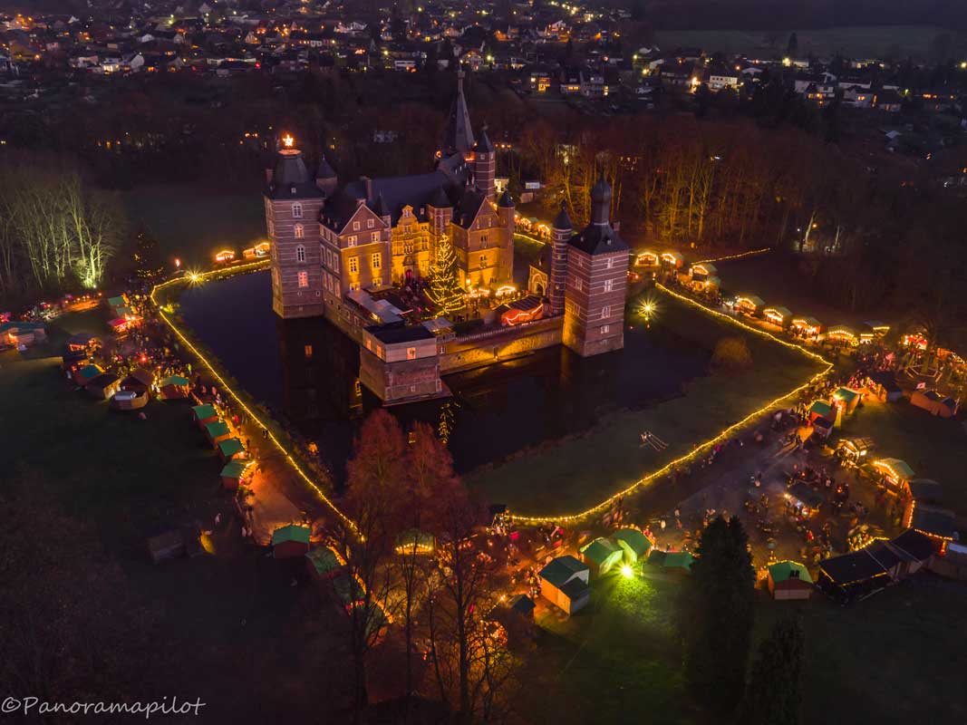Weihnachtsmarkt Schloss Merode - romantische Weihnachtsmärkte