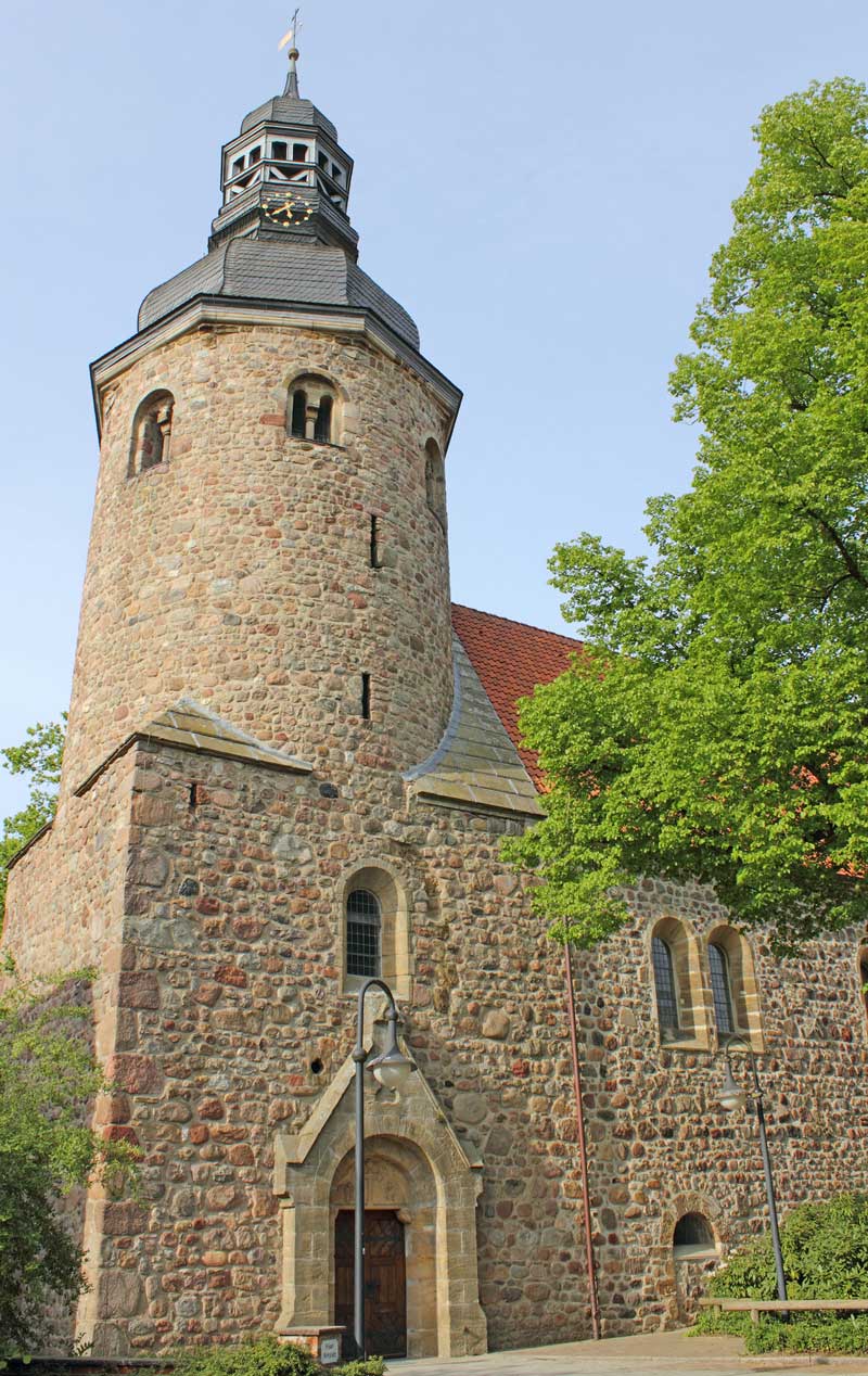 St. Viti-Kirche in Zeven - Radfernweg Hamburg-Bremen