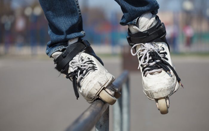 rollerblading grinding