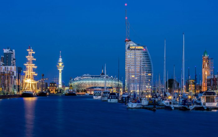 Bremerhaven am Abend