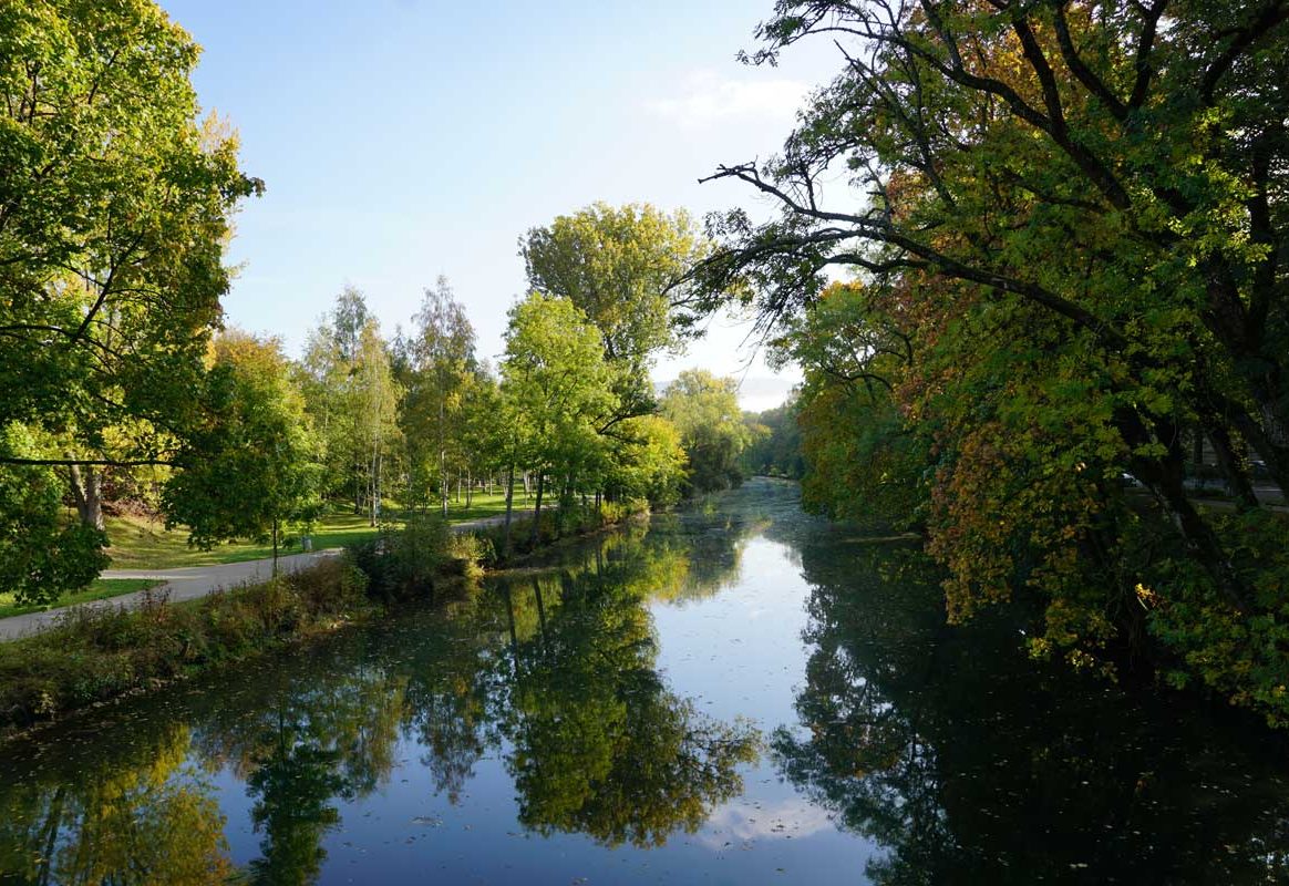 Donaulandschaft bei Tuttlingen - Donau-Radweg