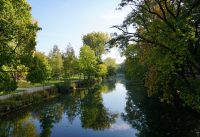 Donaulandschaft bei Tuttlingen - Donau-Radweg