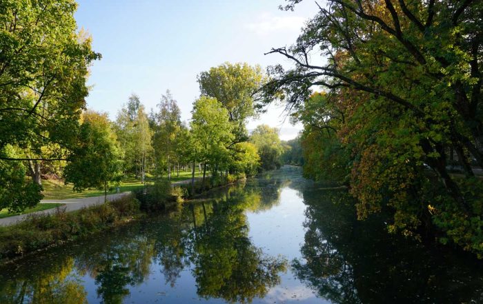 Donaulandschaft bei Tuttlingen - Donau-Radweg