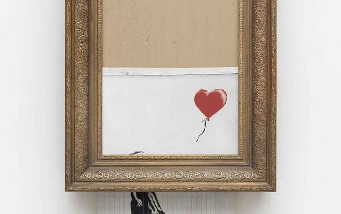 bansky bild "love in the bin"