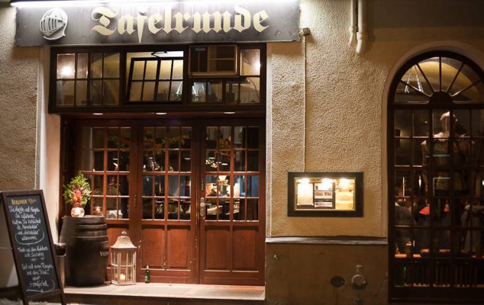 Außensicht Restaurant Tafelrunde Berlin