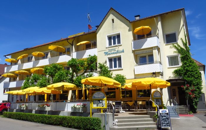 Außenansicht Hotel Mainaublick