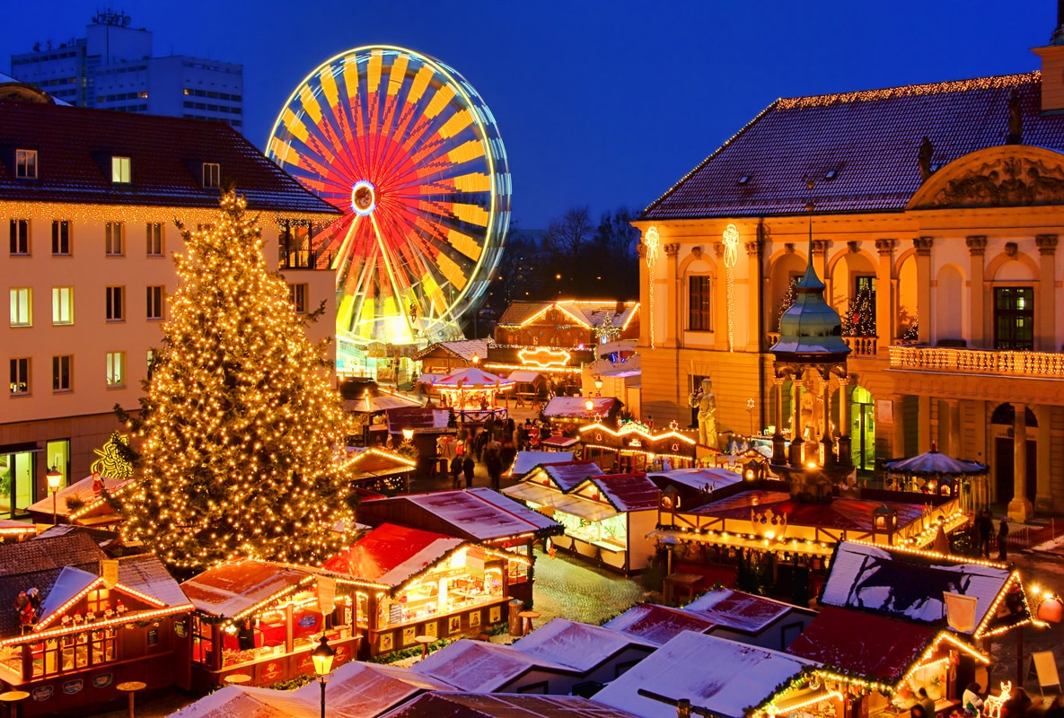 Magdeburger Weihnachtsmarkt | Lichterzauber und Weihnachtsspaß