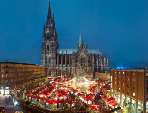Der Weihnachtsmarkt am Kölner Dom