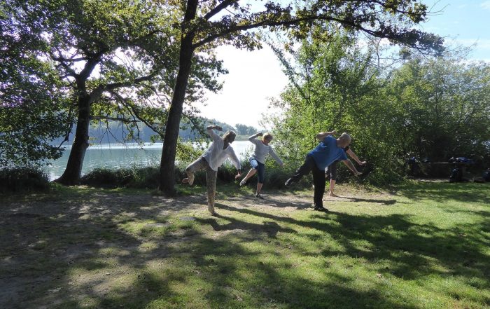 Qigong Übungen am Mindelsee