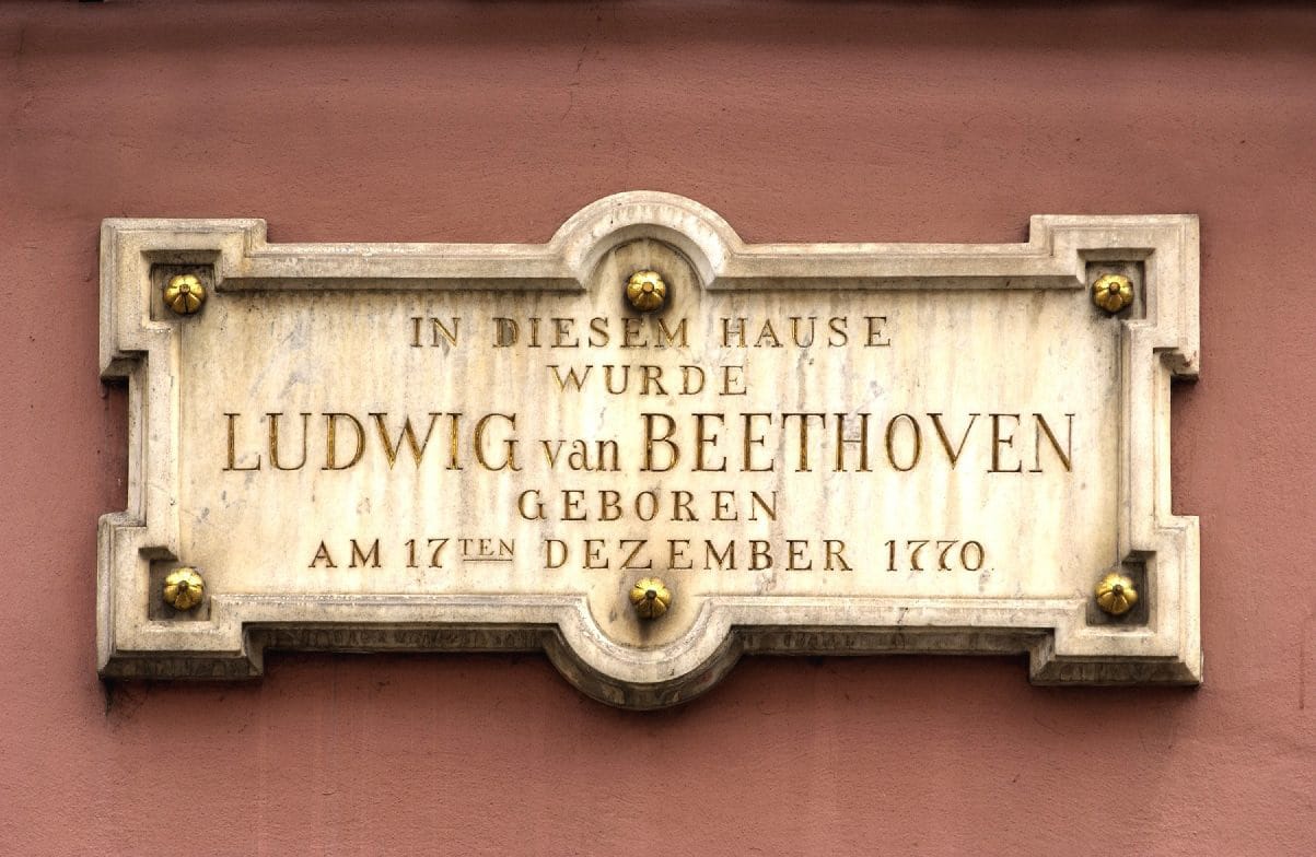 Gedenktafel am Beethoven-Haus