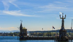 Blick auf Konstanz - Bodensee