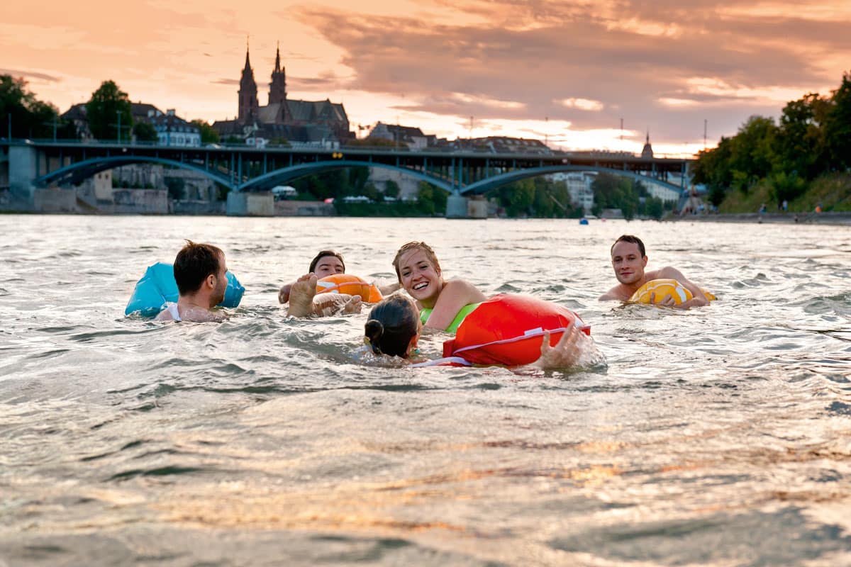 Rheinschwimmen Basel