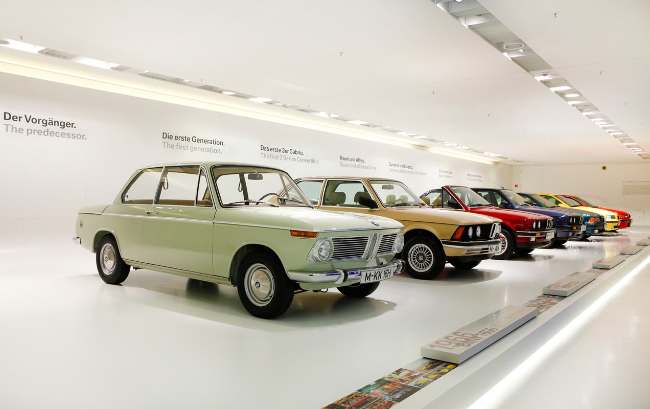 BMW Museum, Ausstellungsraum