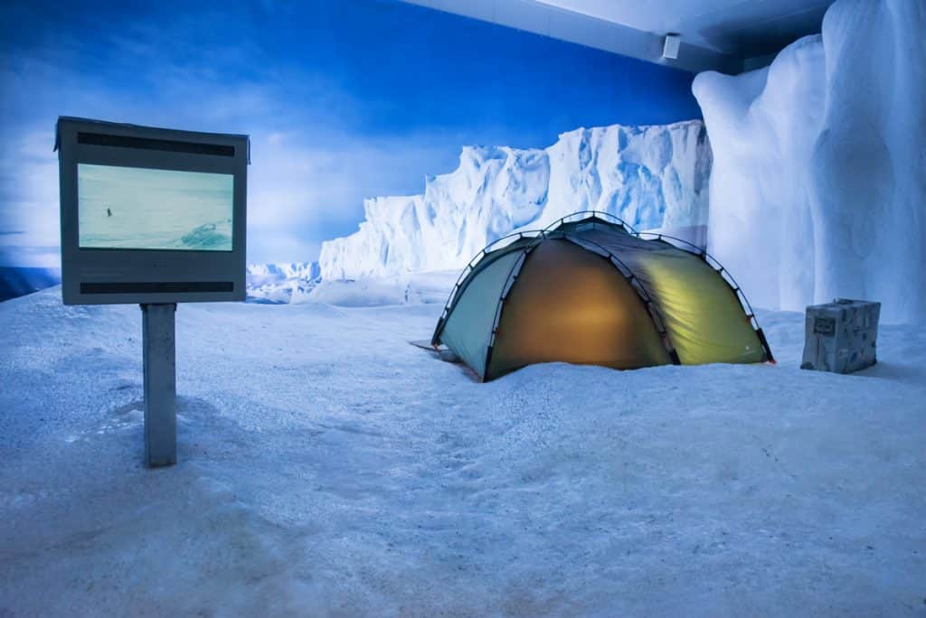 Antarktis Zelt, Klimahaus Bremerhaven