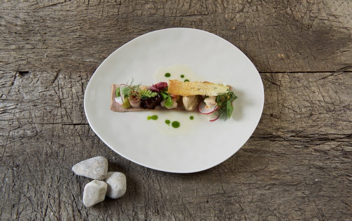 Andreas Hillejan, Foodbild: Backe, Zunge, Bries, Schwarzbiereis