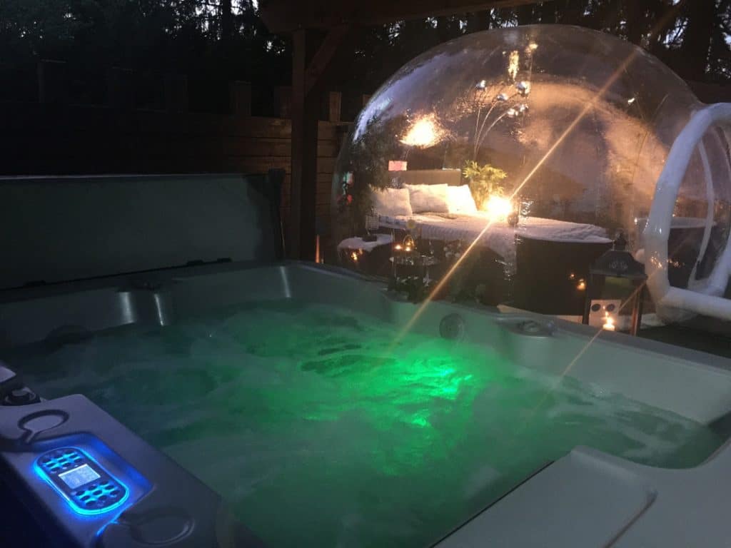 Das Bubble-Hotel: Schlafen unterm Sternenhimmel