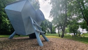 Begehbarer Filmprojektor Optikpark Rathenow