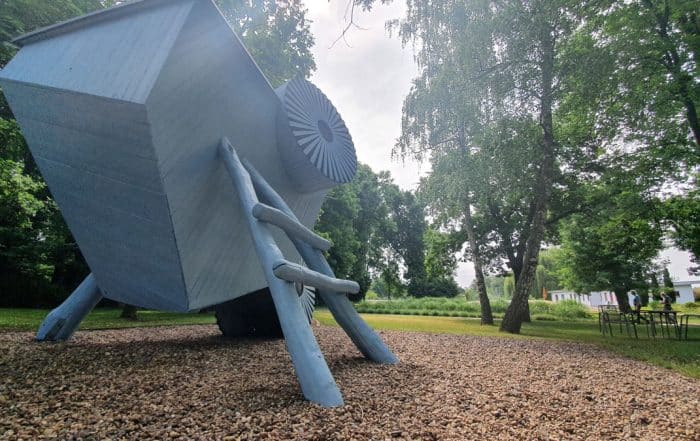 Begehbarer Filmprojektor Optikpark Rathenow