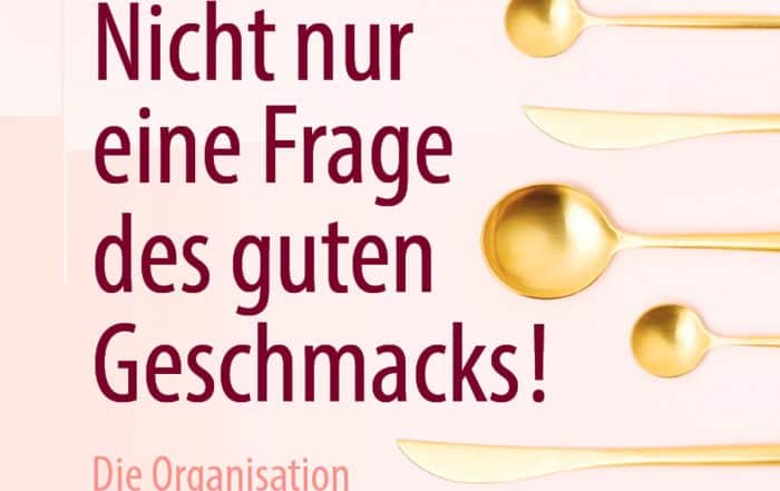 Buchtipps Spitzengastronomie, Nicht nur eine Frage des guten Geschmacks