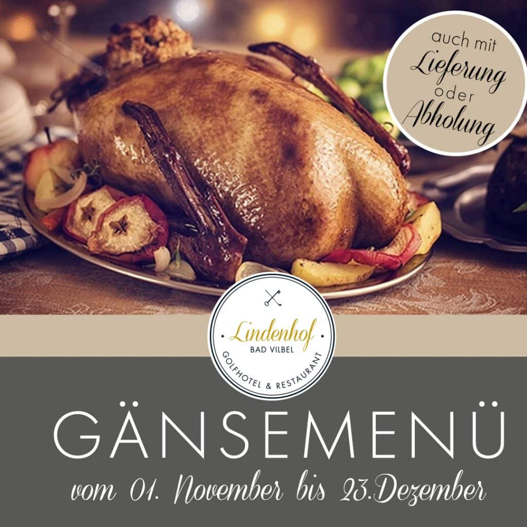 Bad Vilbel - Golfhotel & Restaurant Lindenhof: Gans für Zuhause