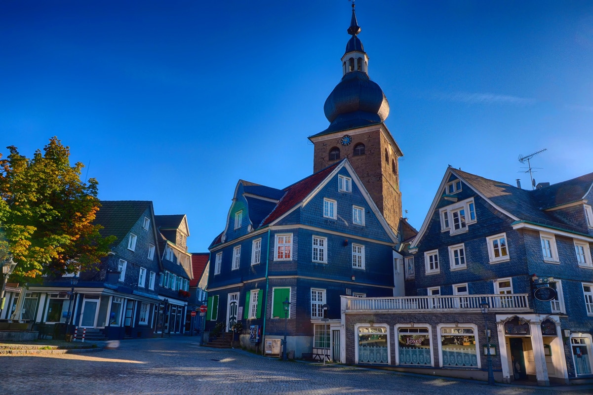 Historischer Marktplatz in Lennep