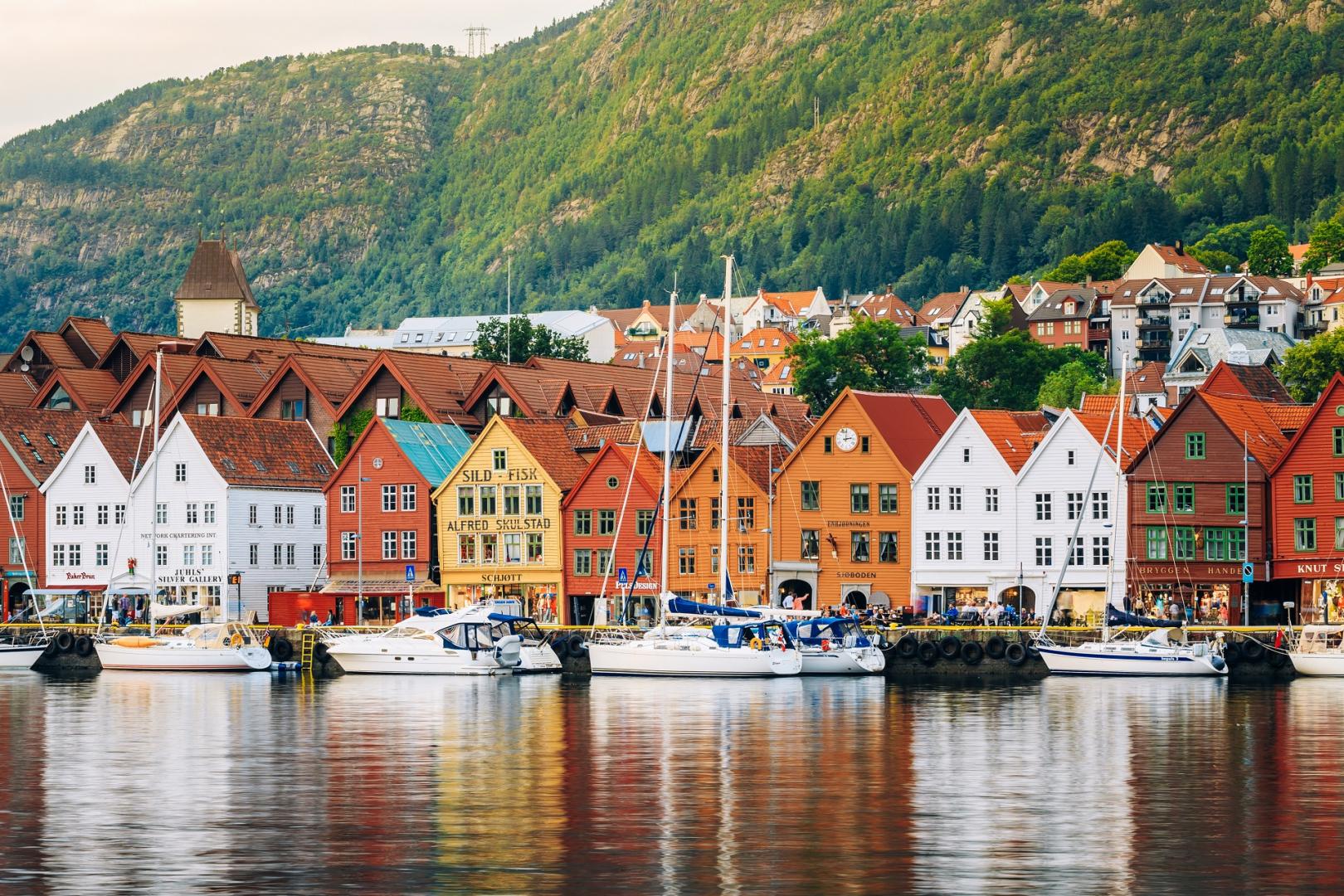 Bergen Stadtansicht