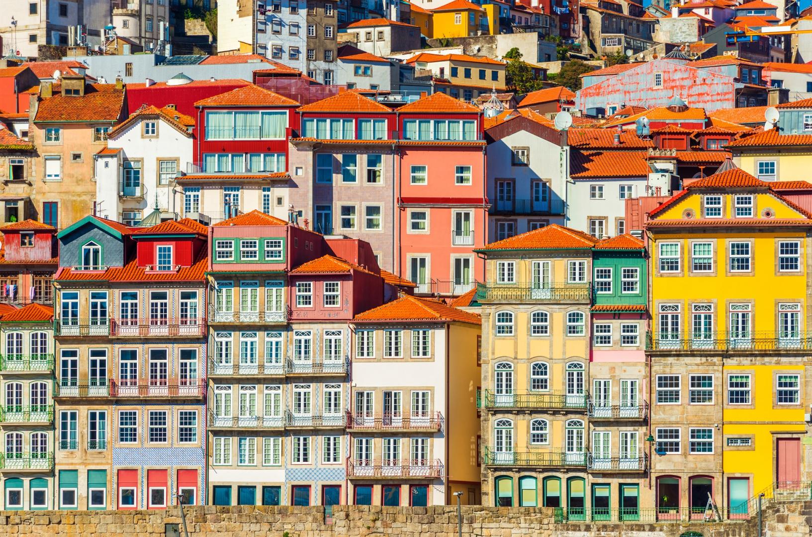 Porto Stadtansicht - Porto gehört zu den romantischsten Städten Europas
