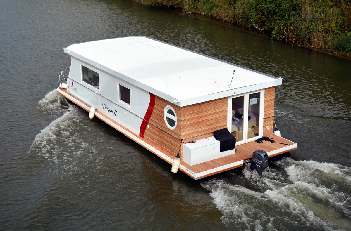 Hausboot - Wohnmobile des Wassers