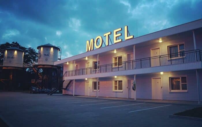 50's ville Motel, Außenansicht