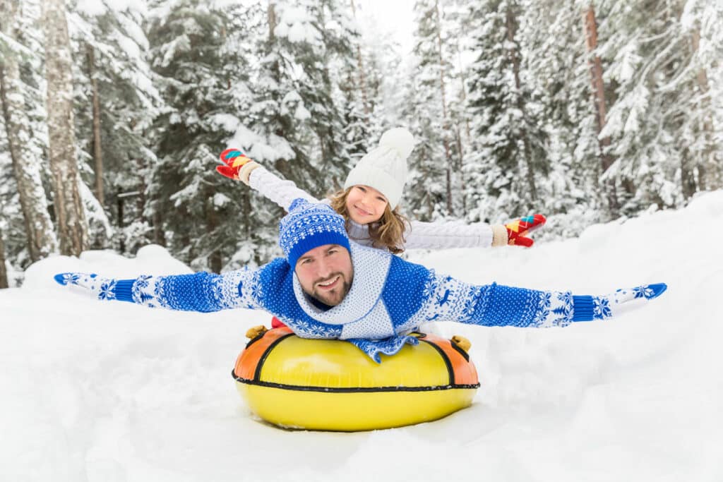 snowtubing