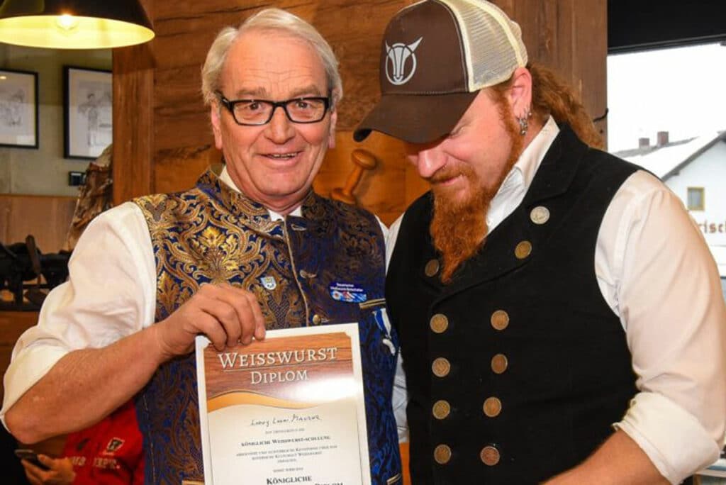 Das königliche Weißwurst-Diplom
