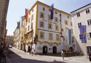 Glasmuseum Passau im Gebäudekomplex Wilder Mann