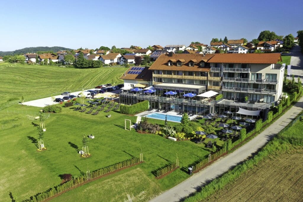 Das Landrefugium Obermüller in Untergriesbach: Hundeurlaub mit Panoramablick