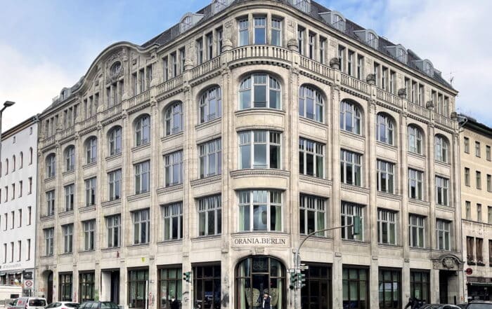 Orania.Berlin, Außenansicht