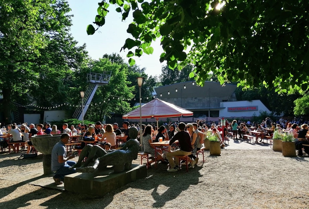 Prater Biergarten Berlin - Biergärten in Deutschland