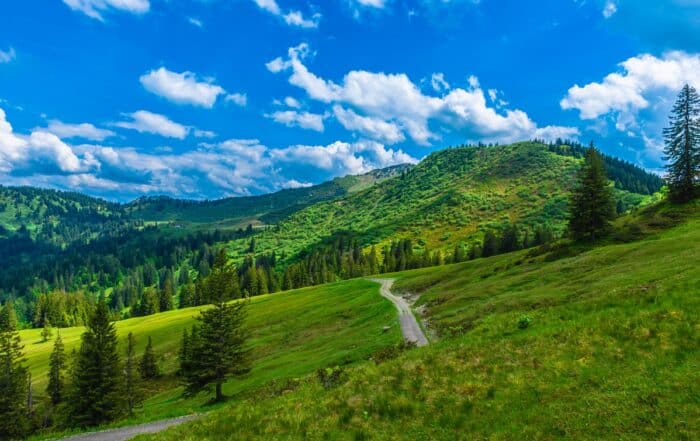 Wandern im Allgäu bei Sonthofen