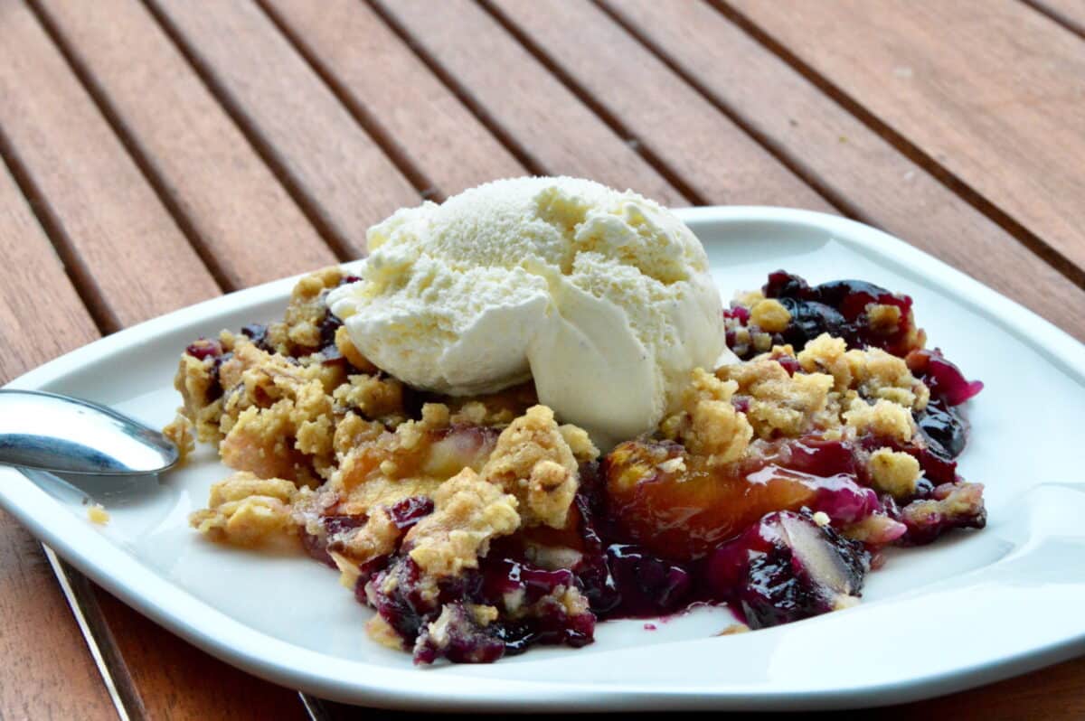 GrillDessert Cobbler Der VartaFührer