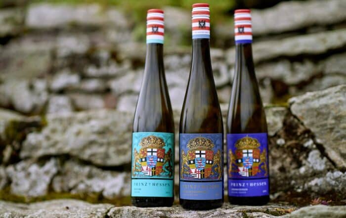Weinflaschen Weingut Prinz von Hessen