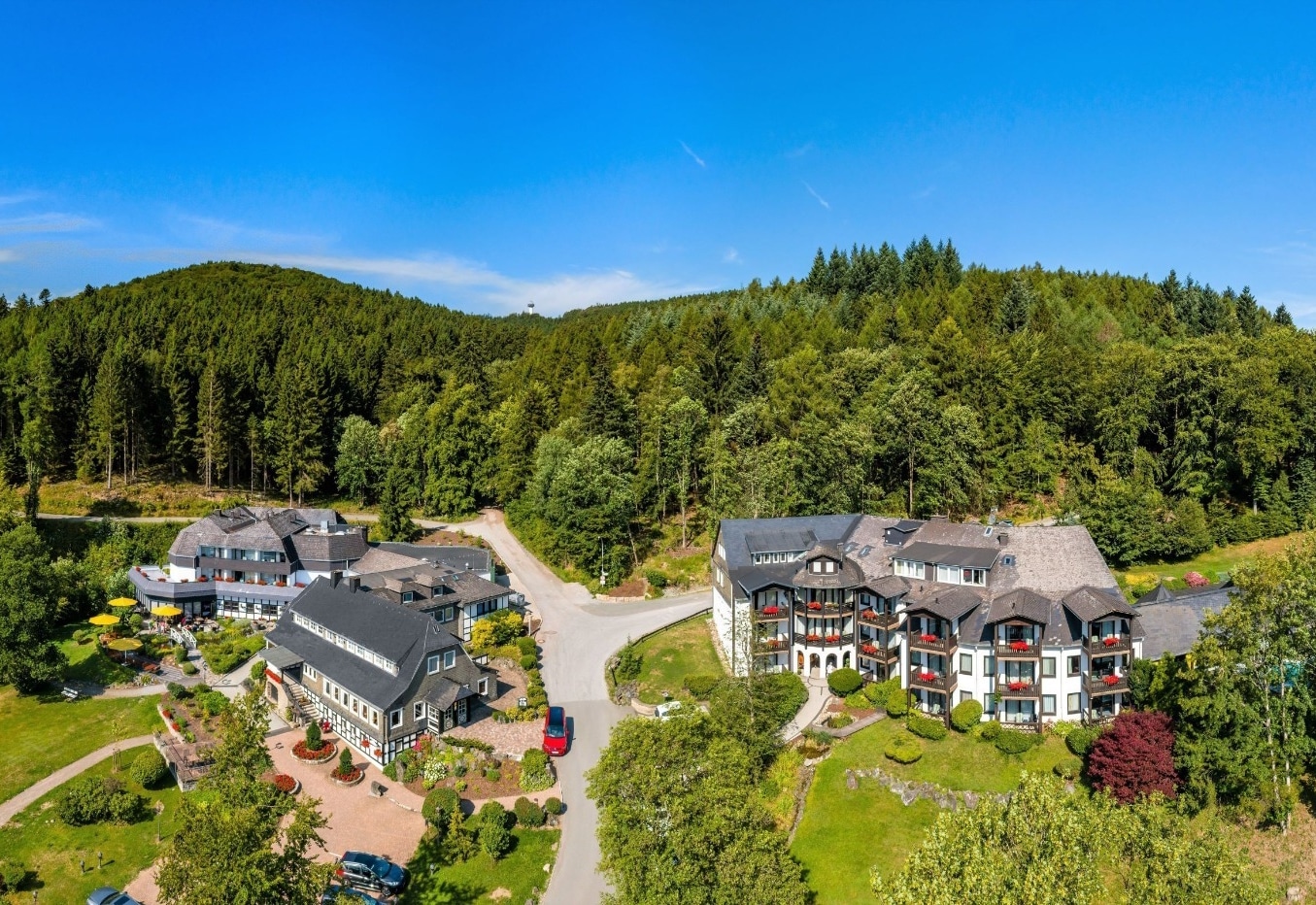 Hotel Stryckhaus Luftbild