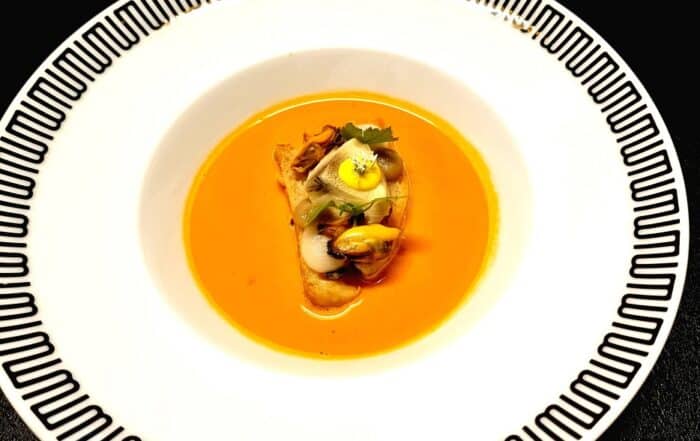 Tom Wickboldt, Foodbild - Safran-Muschel-Sud