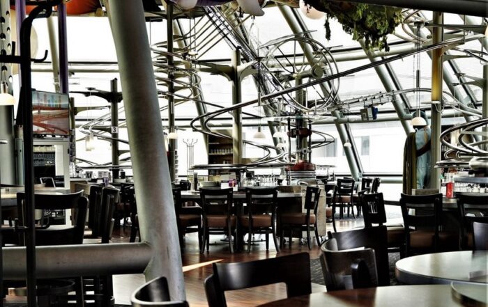 Restaurant Schwerelos Dresden, Innenansicht