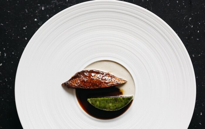 Rosina Ostler, Foodbild - Restaurant Taube, Liebstöckel, Bleu d'Auvergne