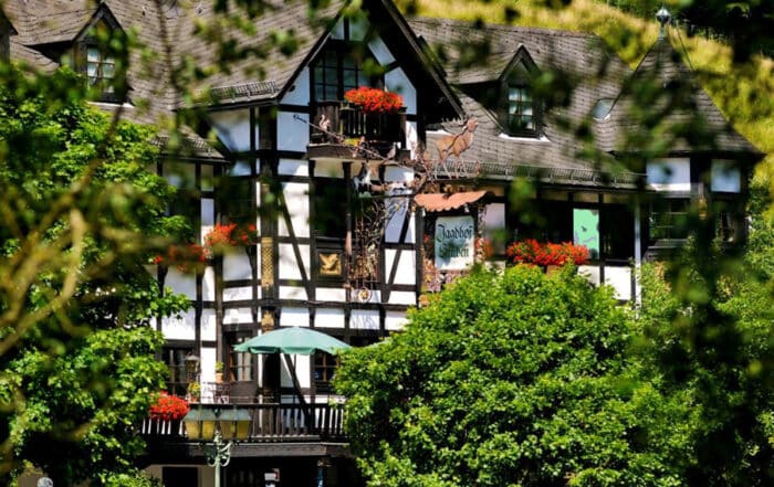 Jagdhof Glashütte Bad Laasphe Ansicht Fassade